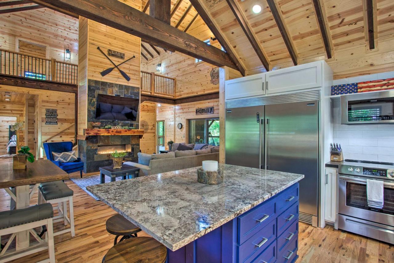 Luxe Broken Bow Cabin Game Room, Fire Pit And Deck! Exterior foto